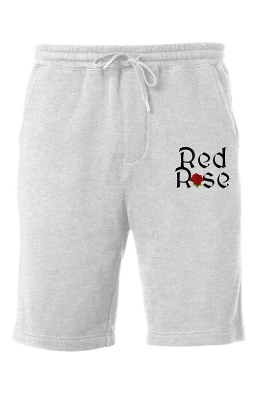 Red Rose Fleece Shorts